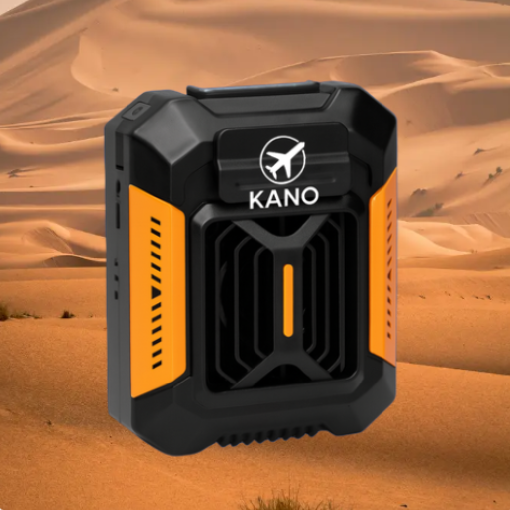 מאוורר נייד עוצמתי אך שקט בעל 3 מצבי שליטה | KANO HURRICAN