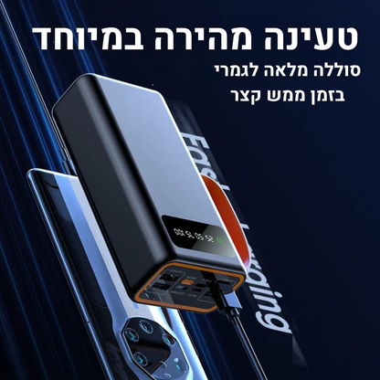 מטען נייד סולארי לכל סוגי המכשירים | SOLAR MOVE