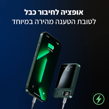 מטען נייד חכם קומפקטי לנסיעות ארוכות | KANO MINI